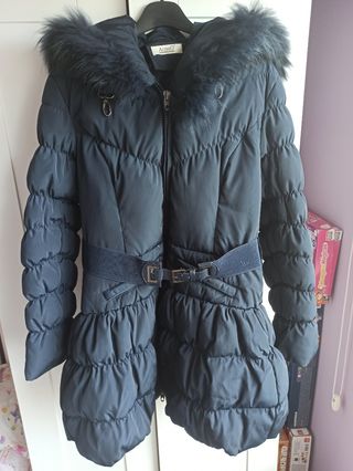 Parka plumas mujer