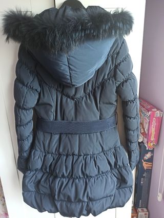 Parka plumas mujer