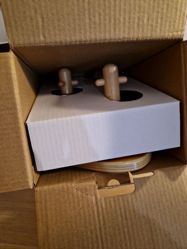 ENCAJES GEOMÉTRICOS de MADERA