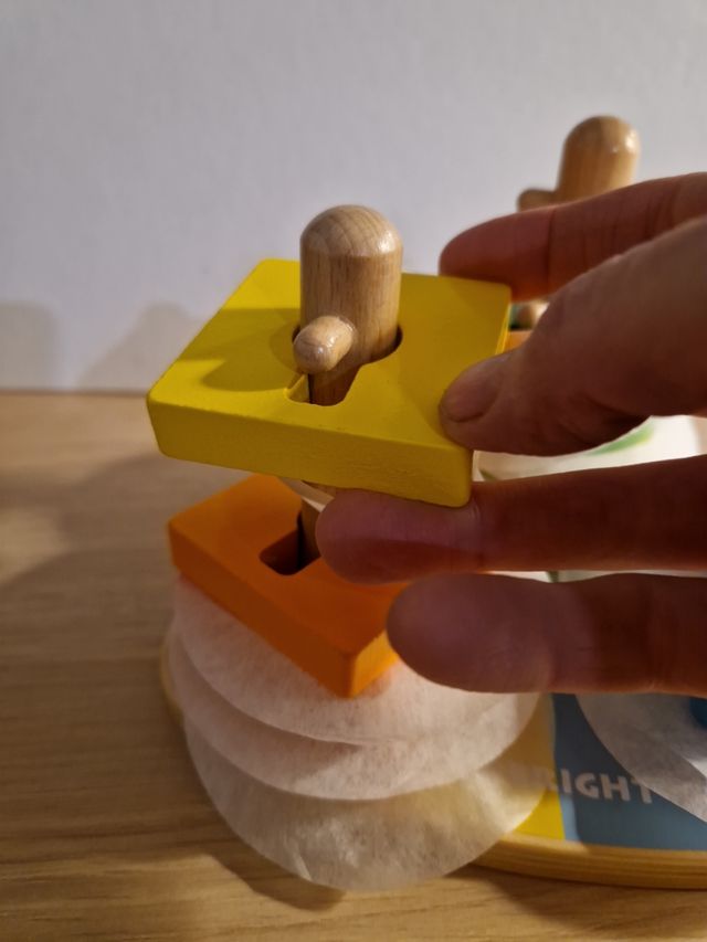 ENCAJES GEOMÉTRICOS de MADERA