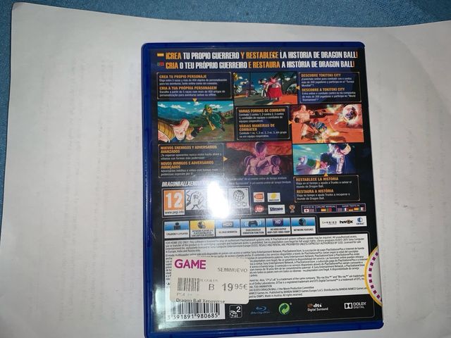 Dragon Ball xenoverse XV  ps4