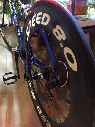 Bicicleta de competición GIOS, made in Italia