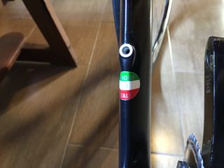 Bicicleta de competición GIOS, made in Italia