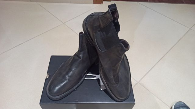 Scarponcini da uomo in pelle combipel