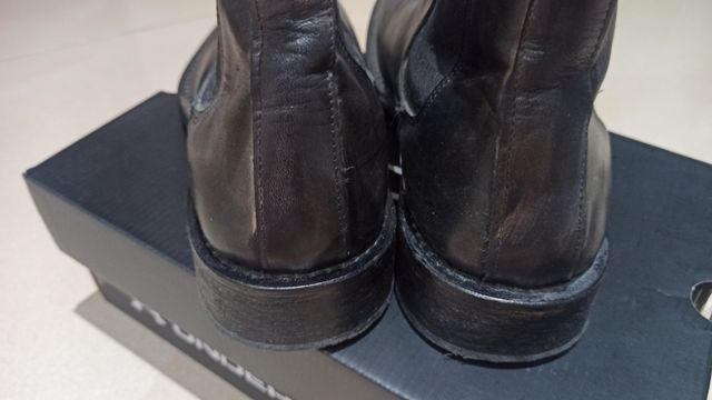 Scarponcini da uomo in pelle combipel