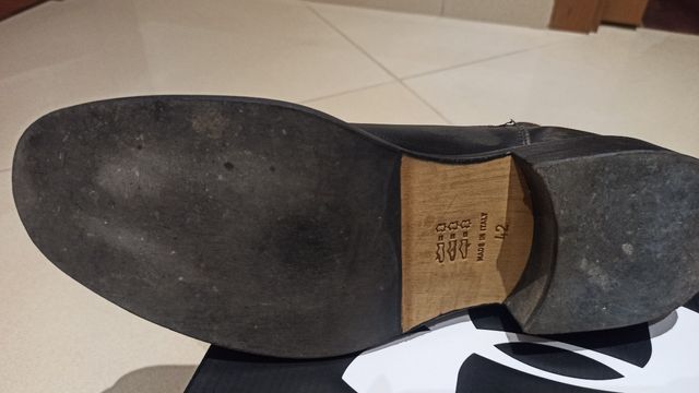 Scarponcini da uomo in pelle combipel