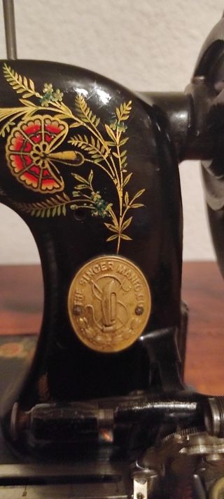 Maquina coser Singer de 1910