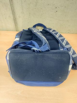 Zaino Invicta Trama Quadri Azzurri - Folk Backpack