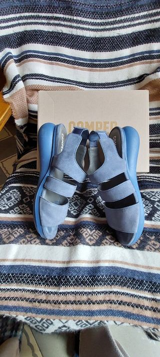 Sandalias mujer Camper azules - N°8