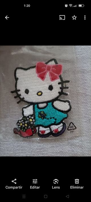 Tres parches diferentes Hello Kitty H&M