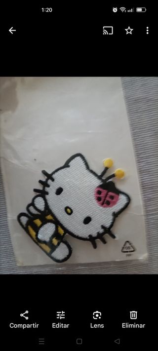 Tres parches diferentes Hello Kitty H&M