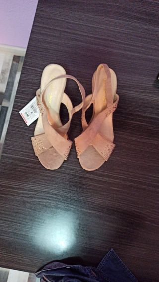 sandalias tacon alto