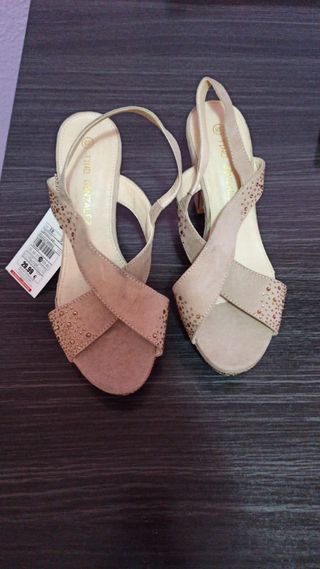 sandalias tacon alto