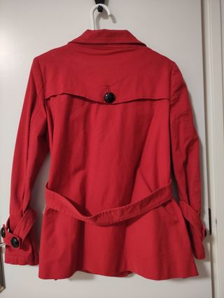 Chaqueta roja zara
