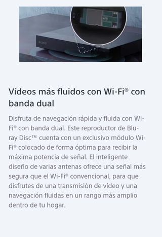 Blu-ray Disc/DVD Player BDP-S6700 Sony