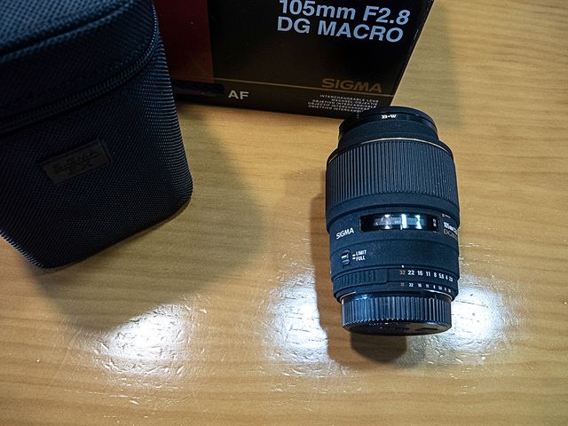 objetivo sigma 105 macro montura nikon