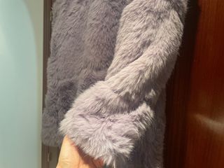 Abrigo Pelo morado
