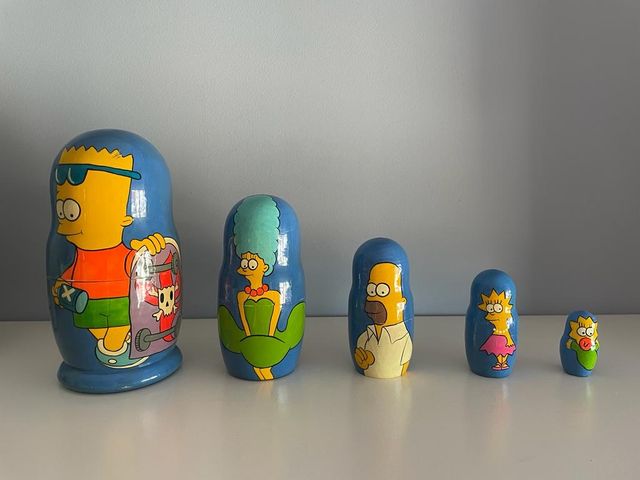Matrioska Simpson , rebajado