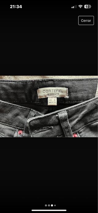 pack 3 pantalones denim talla S