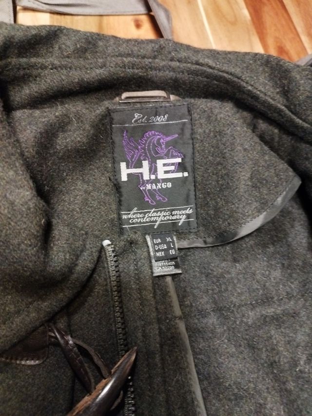 Abrigo de vestir homini emerito con funda