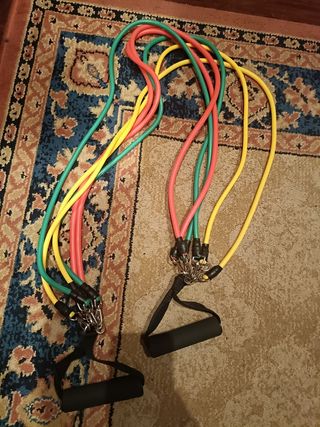 GOMAS NUEVAS EFECTO MANCUERNAS 6 RESISTENCIAS