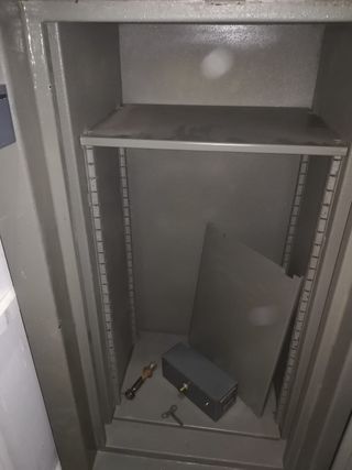 CAJA FUERTE de SEGURIDAD de banco