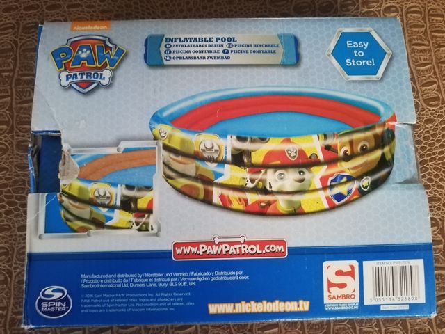 Piscina hinchable niño