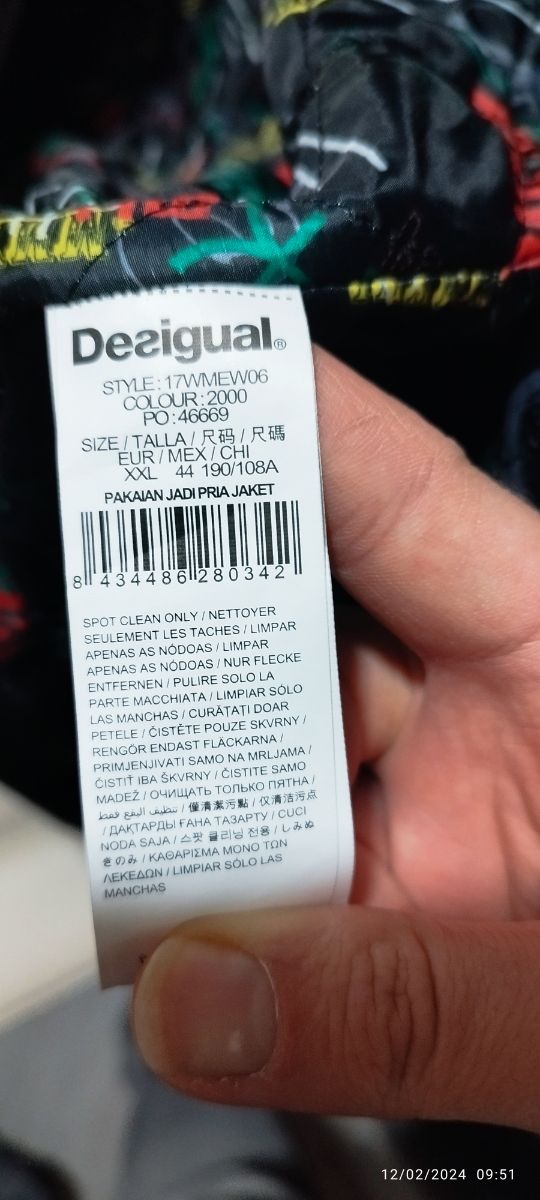 Abrigo desigual pakaian jadi pria jaket