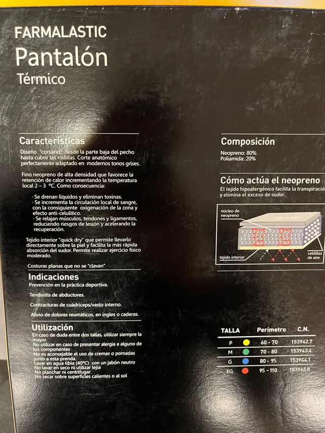 Pantalones y Shorts Neopreno Nuevos