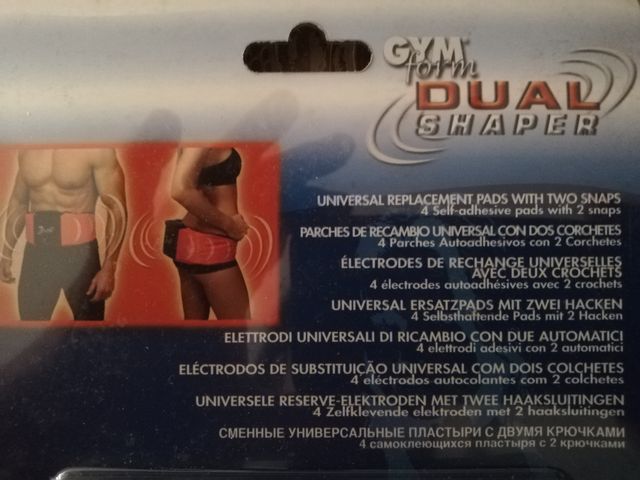 Cinturón electroestimulación y vibración.