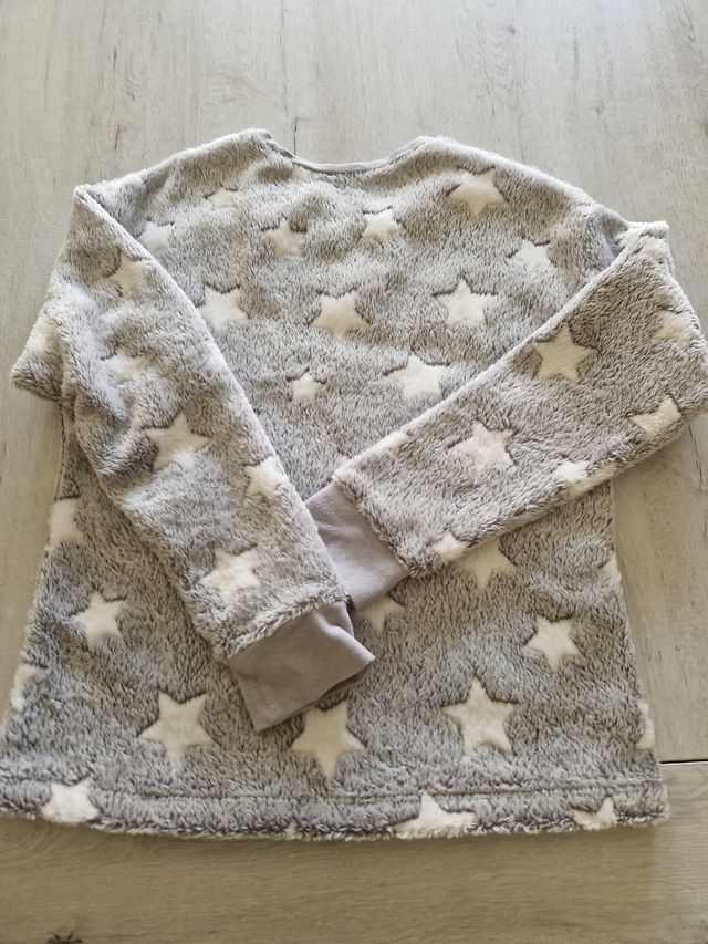 Pijama en tejido peluche C&A