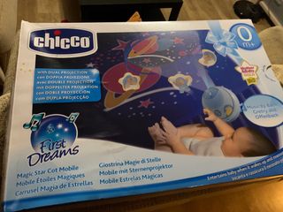 carrusel magico musical para cuna de bebé