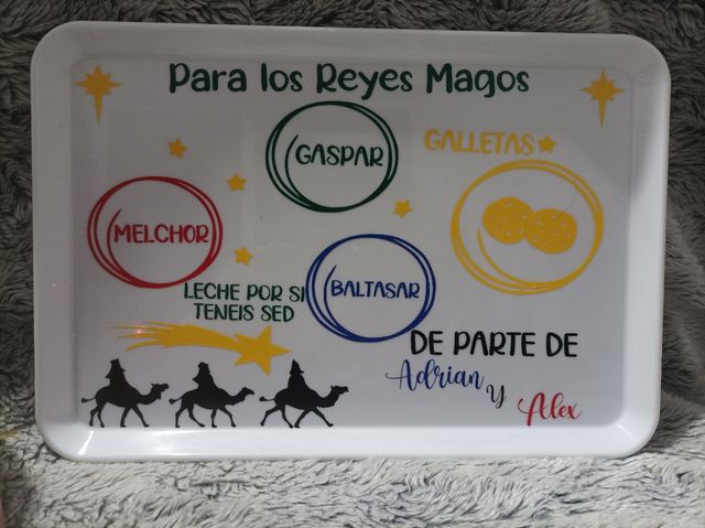 Bandeja reyes magos