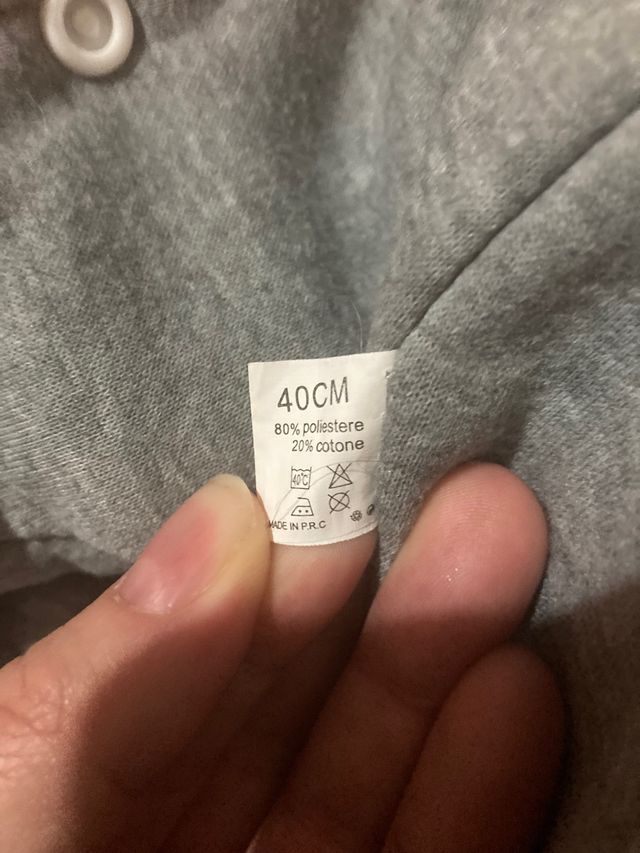 ropa de perro 40 cm diametro