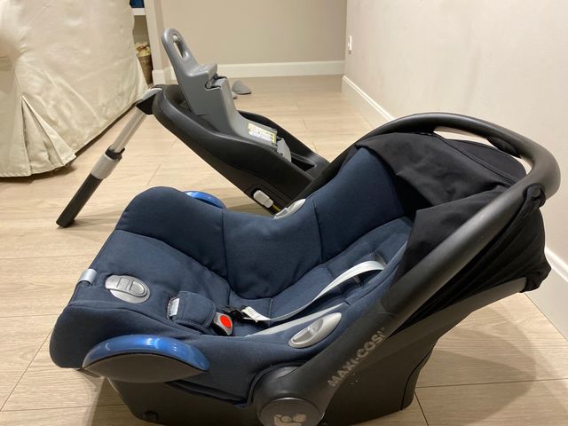 Maxicosi cabriofix + base + adaptador Bugaboo