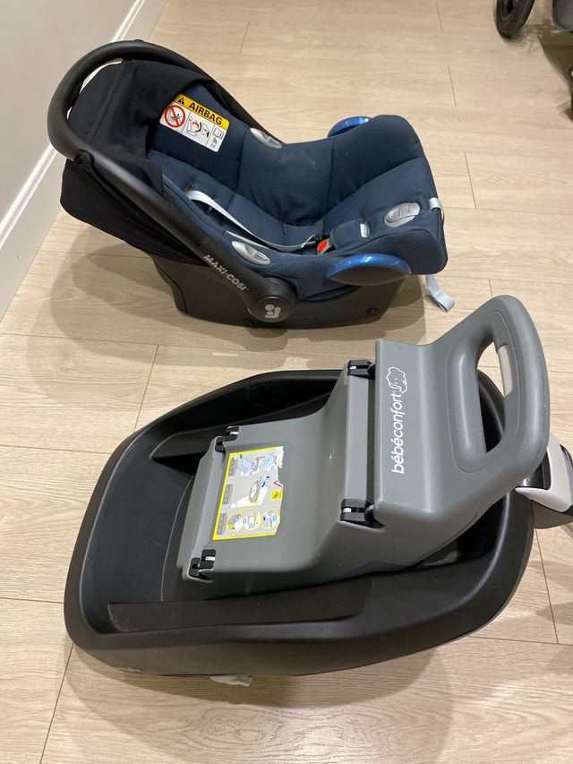 Maxicosi cabriofix + base + adaptador Bugaboo