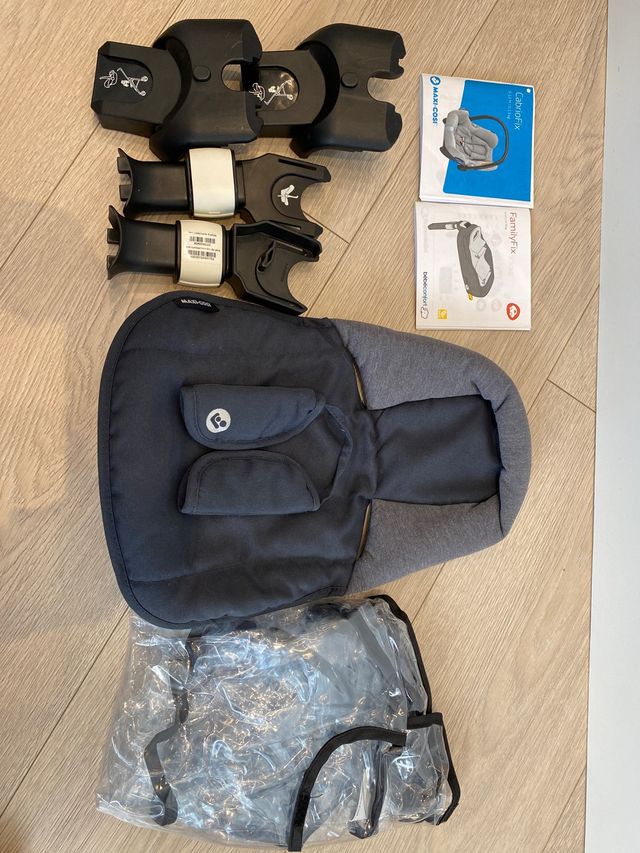 Maxicosi cabriofix + base + adaptador Bugaboo