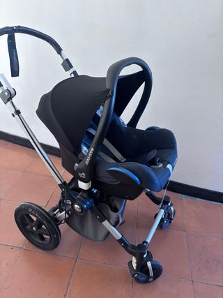 Maxicosi cabriofix + base + adaptador Bugaboo
