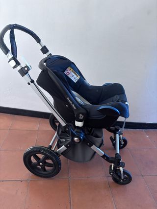 Maxicosi cabriofix + base + adaptador Bugaboo