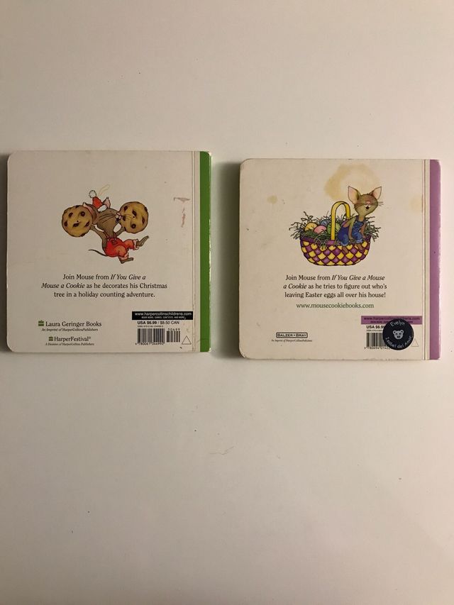 Libros Merry Christmas + Happy Easter Mouse