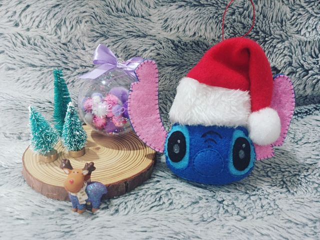 Decoración navideña en fieltro