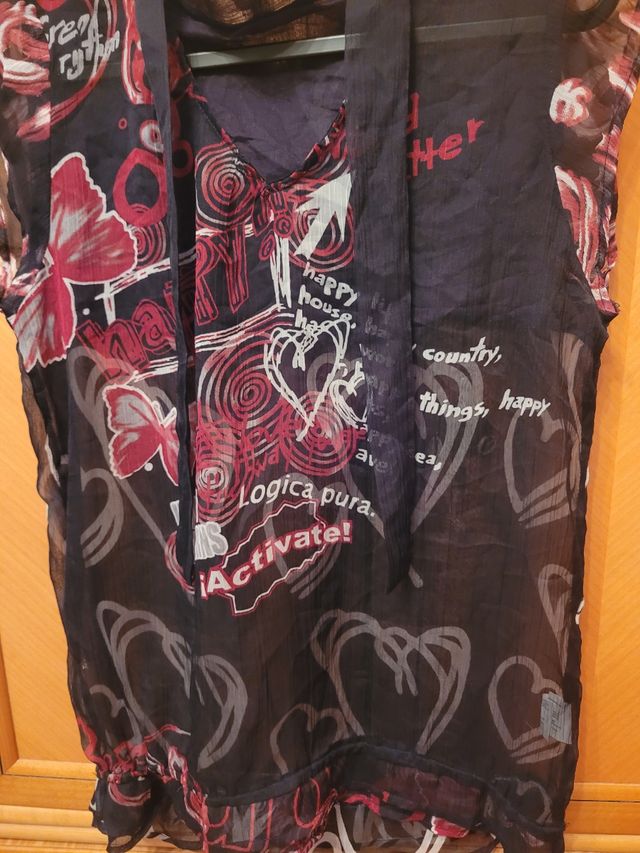 Camisa mujer Desigual,  talla XL