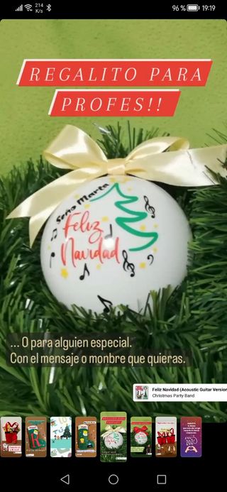 Bola de Navidad personalizada