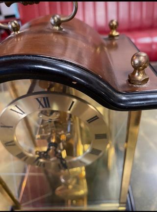 Orologio a pendolo da tavolo vintage