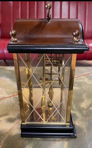 Orologio a pendolo da tavolo vintage