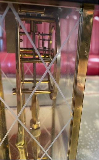 Orologio a pendolo da tavolo vintage