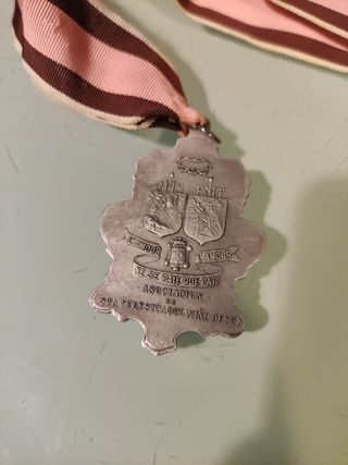 Antigua medalla Sta Teresa.