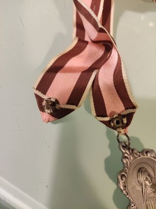 Antigua medalla Sta Teresa.