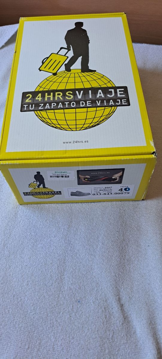 Zapatos caballero 24 HRS, talla 40