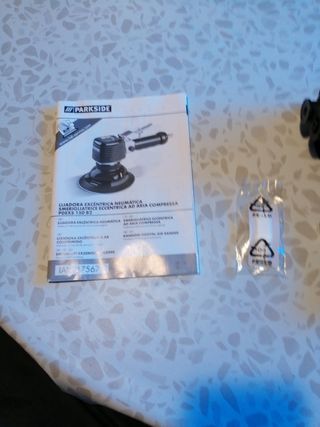 Lijadora eléctrica neumatica
